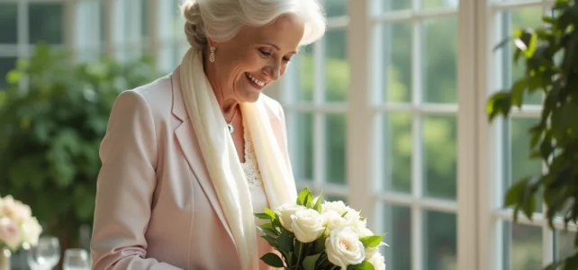 Quelle tenue de mariage choisir à 70 ans pour sublimer le grand jour ?